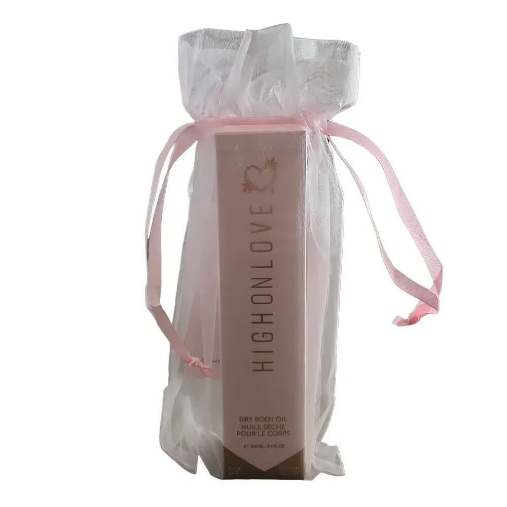 High On Love Dry Body Oil in Rose Bud